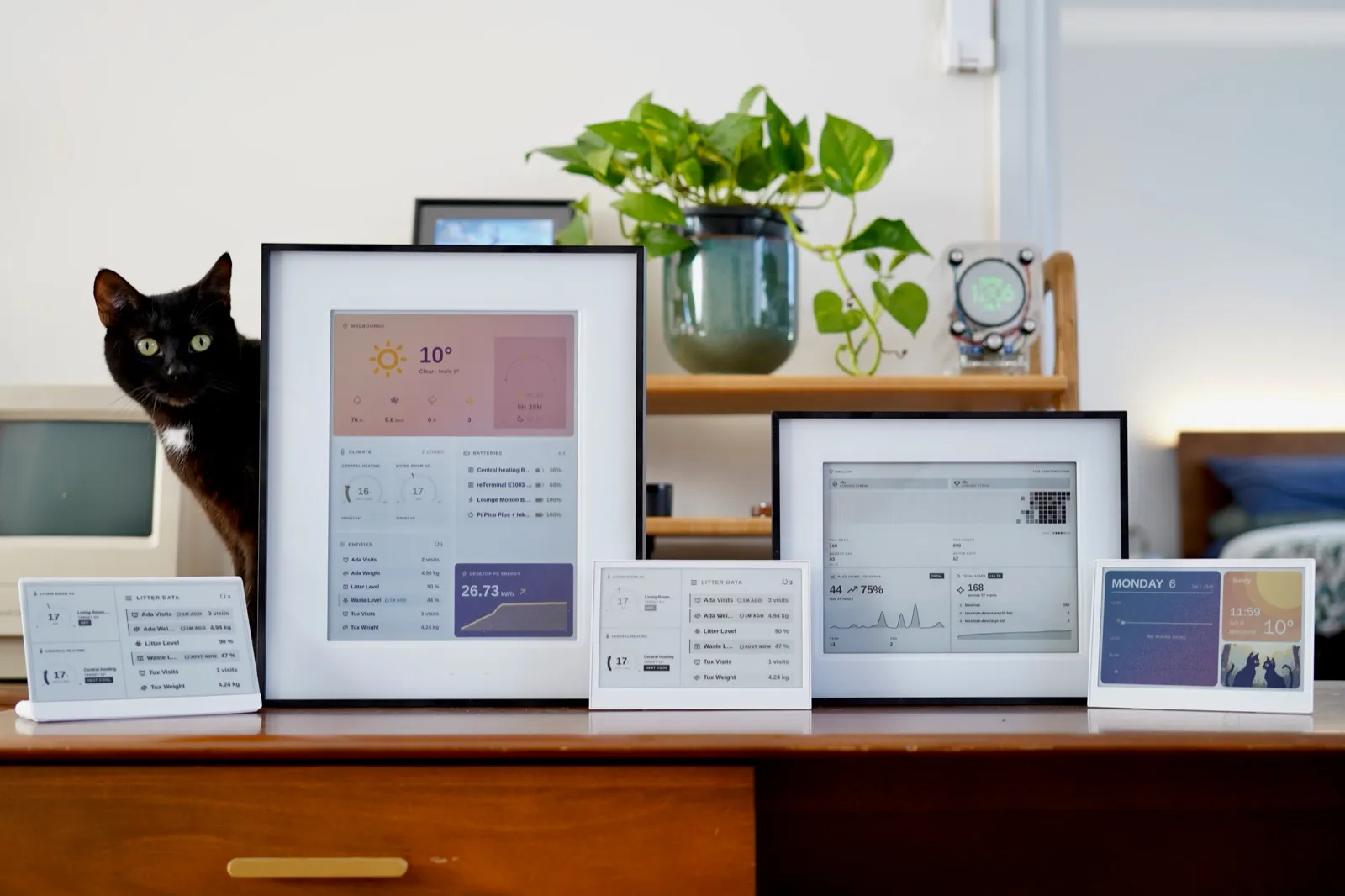 The Seeed reTerminal E-Series e-paper panels